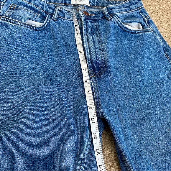 ZARA AUTHENTIC DENIM 100% COTTON MOM JEANS 28 - Picture 7 of 8